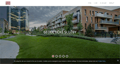 Desktop Screenshot of geoton.cz